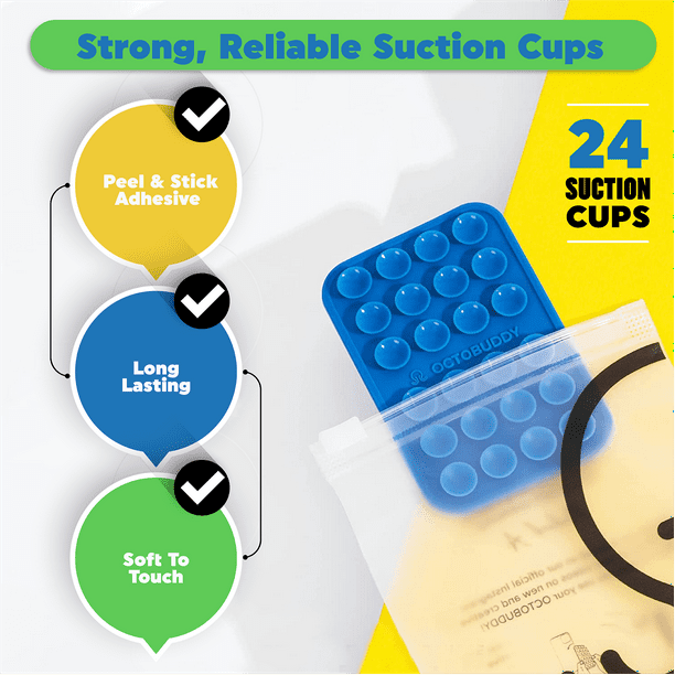OCTOBUDDY Silicone Suction Phone Mount
