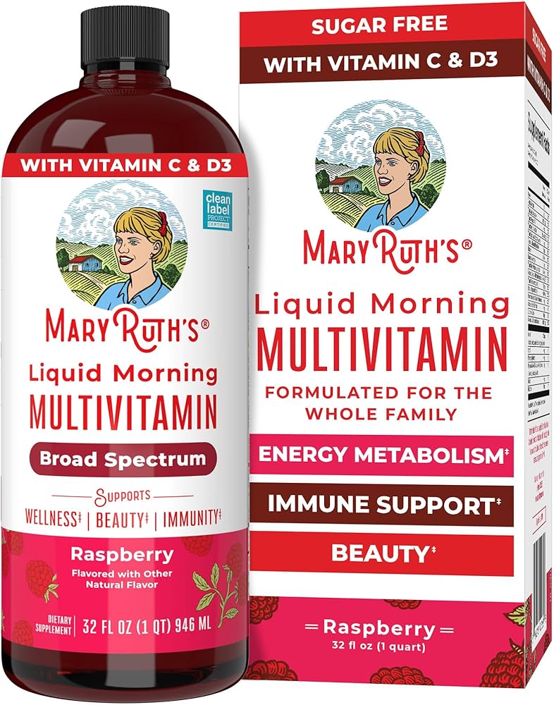 MaryRuths Liquid Multivitamin + Hair Growth
