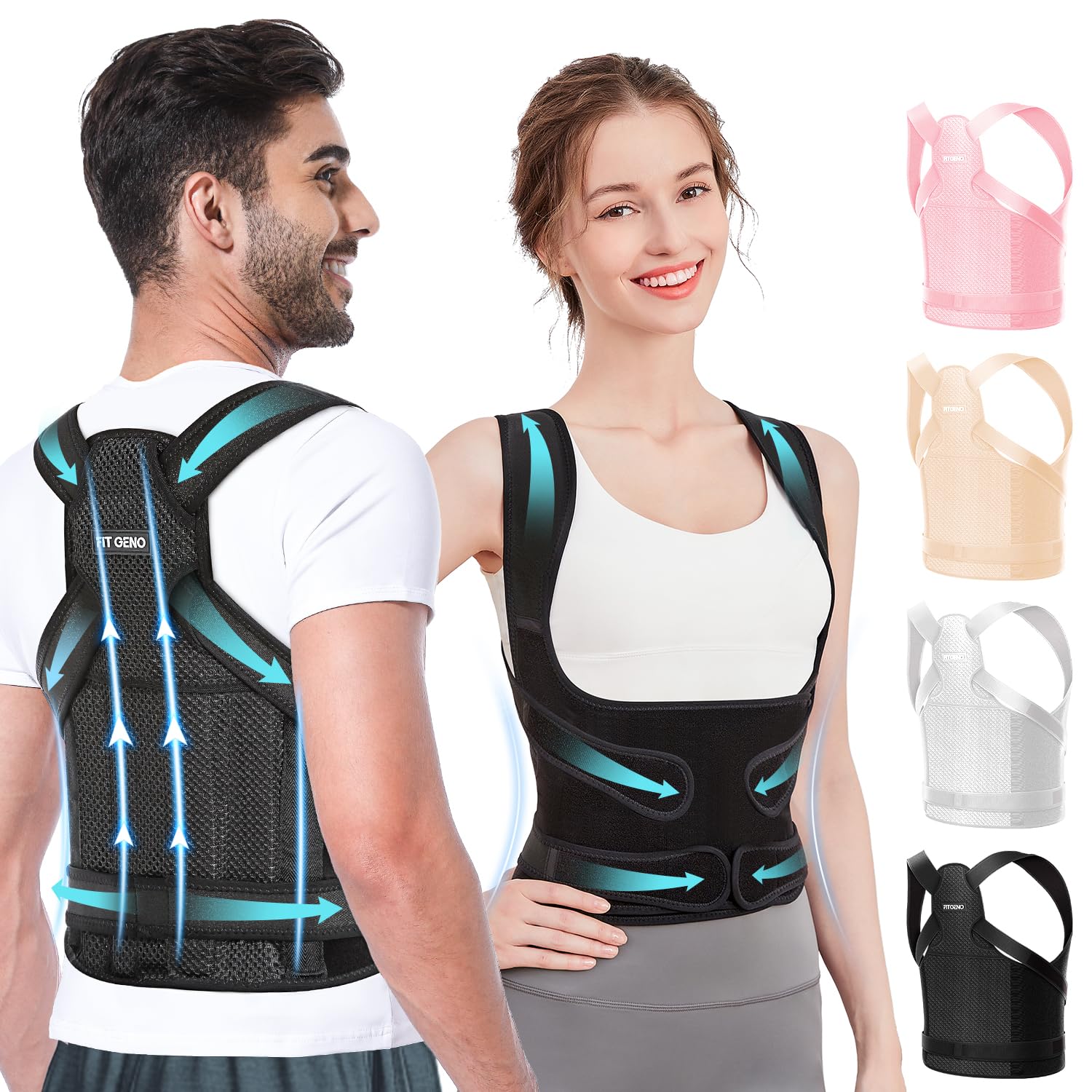 Posture Corrector Back Brace - Adjustable